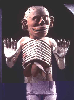 The Aztec deity Mictlantecuhtli Mictlantecuhtli