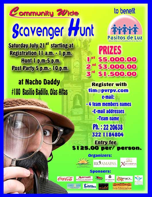 puerto vallarta scavenger hunt