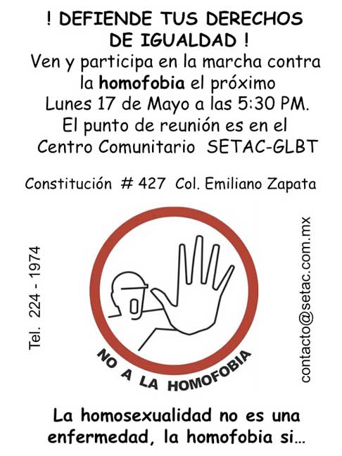 March against homophobia