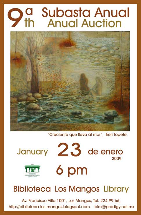 Los Mangos library auction