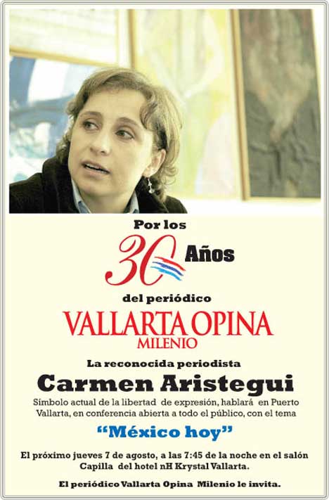 Carmen Aristegui August 7