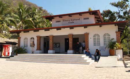 The auditorium and offices of the Cuale Cultural Center Puerto Vallarta Cuale Cultural Center