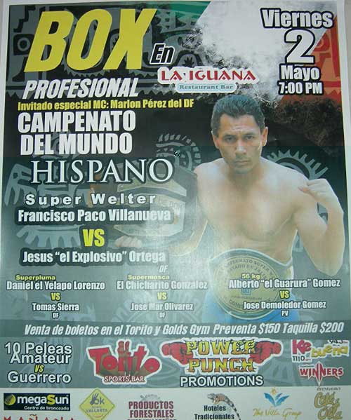 Boxing at La Iguana
