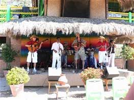 Ritmos Beach Cafe Palapa Stage