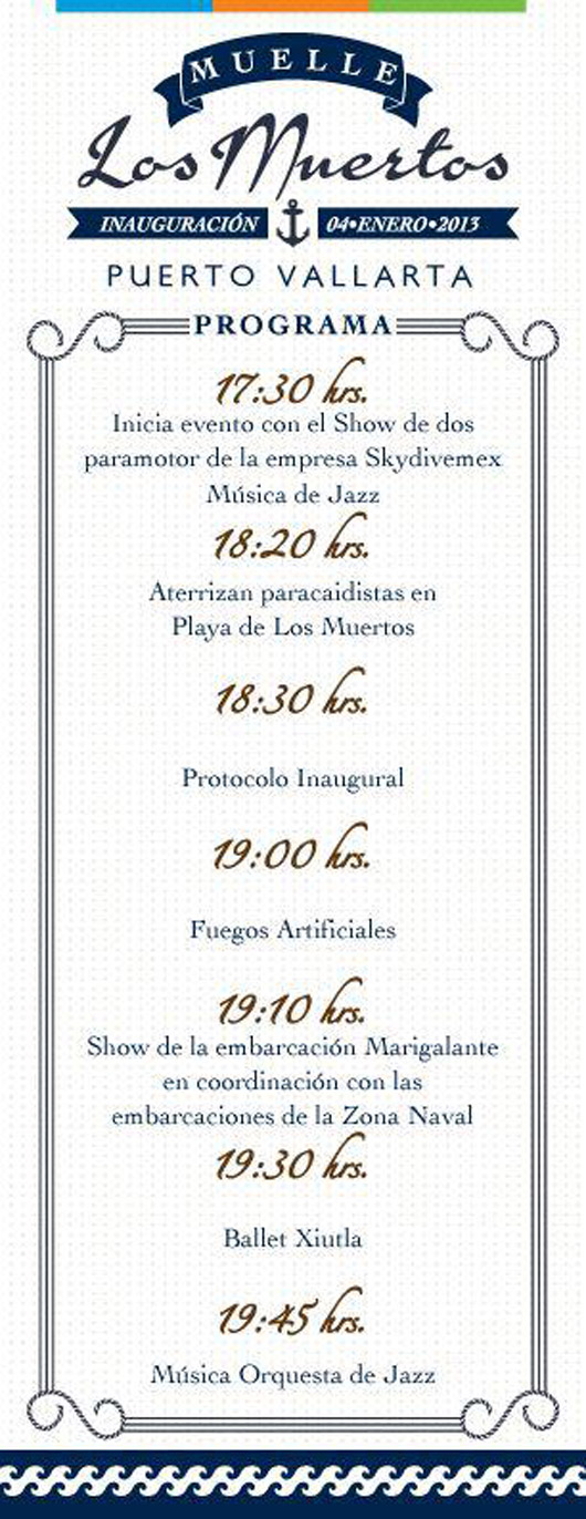 Los Muertos pier-opening