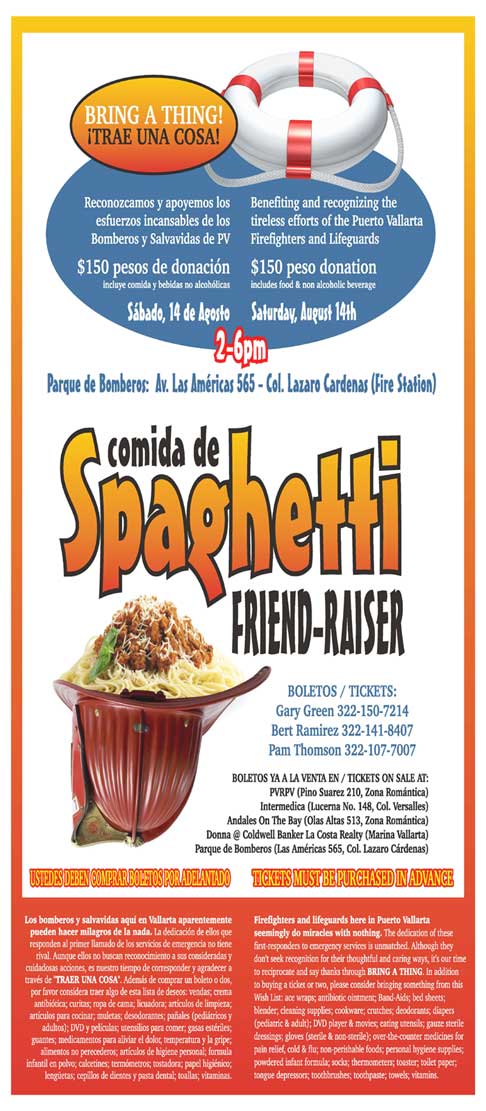 Vallarta Firemans Spaghetti Benefit